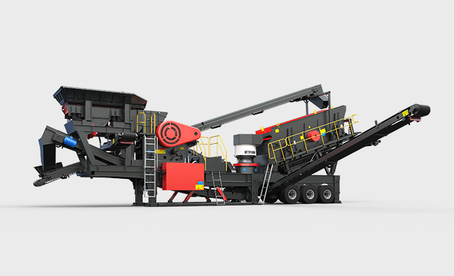 MTF Wheel Type Mobile Crushing And Screening Plant