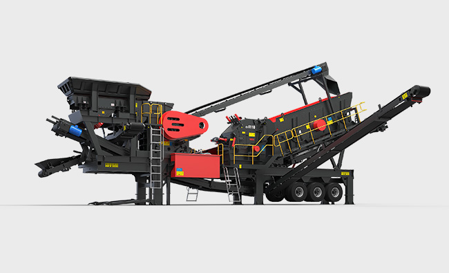 MTN Wheel Type Mobile Crushing And Screening Plant